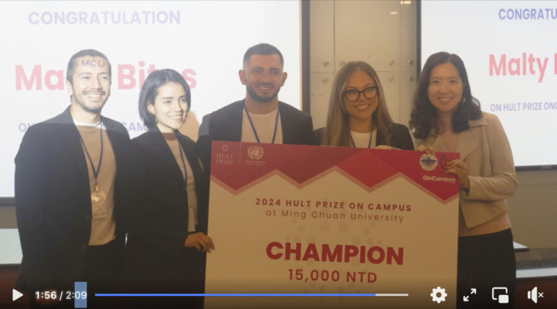 Featured image for “On-Campus Hult Prize 2024 at Ming Chuan University Highlights Diverse Talent and Innovation”